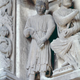 The Judgment of Solomon, circa 1220. Stone lintel relief.
North transept, west portal, Chartres Cathedral, France